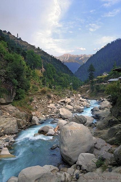Mountain valley near Roundu